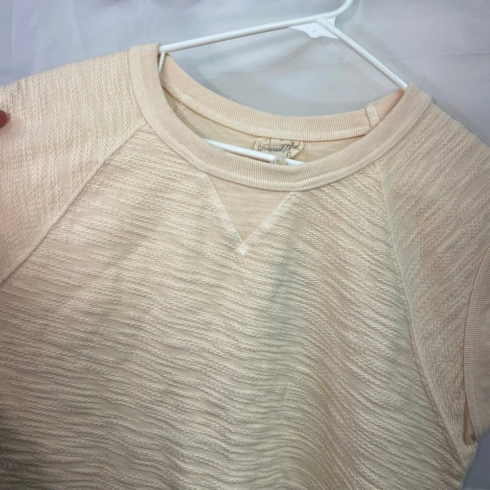NEW Universal Thread women's cream sleeveless thick knit‎ textured vest top M
